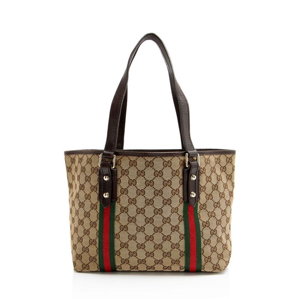 Gucci GG Canvas Jolicoeur Medium Tote - Picture 3 of 16